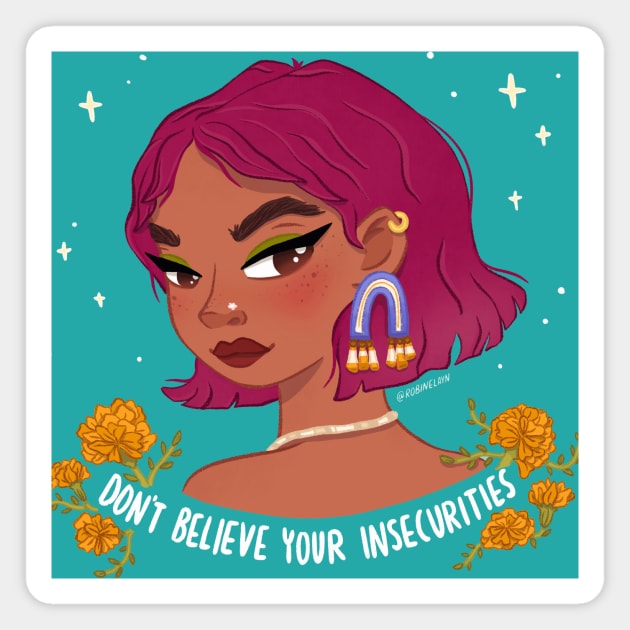 Insecurities Magnet by RobinElayn